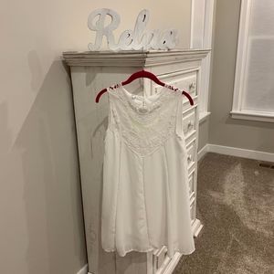 Womens White floaty dress